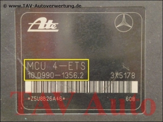 ABS/4ETS Hydraulic unit Mercedes-Benz A 163-431-03-12 Ate 10020401204 10099013562 3X5178