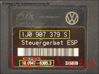 ABS/ESP Hydraulic unit VW 1J0-614-517 1J0-907-379-S Ate 10020401454 10094703053