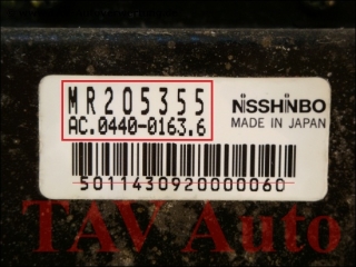 ABS Hydraulic unit MR205355 AC044001636 A5051190601 Q003T05471 Mitsubishi Galant