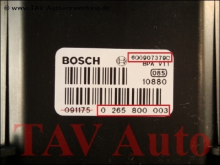 ABS Hydraulic unit VW 6Q0-614-117 6Q0-907-379-C Bosch 0-265-222-006 0-265-800-003