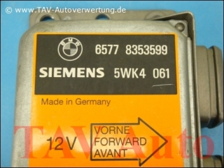Air Bag control unit BMW 6577-8353599 Siemens 5WK4-061