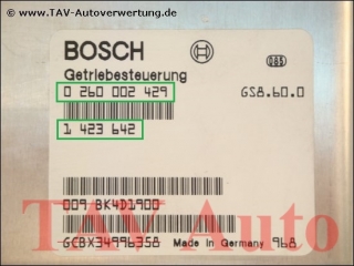 EGS control unit Bosch 0-260-002-429 BMW 1-423-642 1-423-636 GS8600