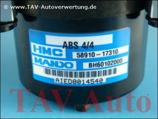 NEW! ABS Hydraulic unit Hyundai 5891017310 9566017000 Mando BH60102000 Matrix