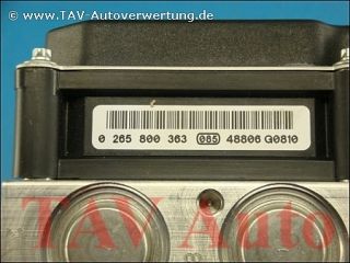 NEW! ABS Hydraulic unit VW 6Q0-614-117-R 6Q0-907-379-AA Bosch 0-265-231-434 0-265-800-363