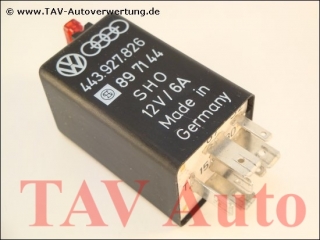 Relay No.76 Audi VW 443.927.826 89-71-44 Double relay for ABS