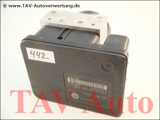 ABS/ASR Hydraulic unit VW 1J0-614-417-D 1C0-907-379-K Ate 10020600384 10096003163