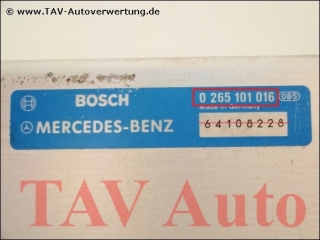 ABS Control unit Bosch 0-265-101-016 Mercedes-Benz A 003-545-74-32