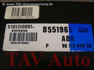 ABS Control unit Peugeot 405 S101310001-G Siemens B551965 ABR P 96-118-449-80