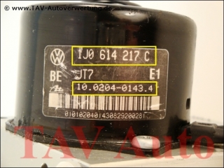 ABS/EDS Hydraulic unit VW 1J0-614-217-C 1J0-907-379-H Ate 10020401434 10094903413