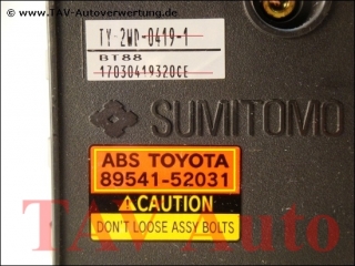 ABS Hydraulic unit 4451052190 8954152031 Toyota Yaris