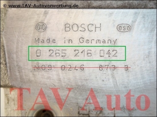 ABS Hydraulic unit Bosch 0-265-216-042 Citroen Berlingo Peugeot Partner 4541-31 4542-53