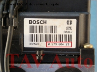 ABS Hydraulic unit Opel GM 90-576-559 DT Bosch 0-265-220-457 0-273-004-231