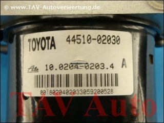ABS Hydraulic unit Toyota 4451002030 8954102020 Ate 10020402034 10094919013 5WK8-470