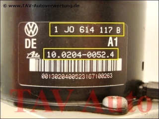 ABS Hydraulic unit VW 1J0-614-117-B 1J0-907-379-D Ate 10020400524 10094903003 5WK8-442