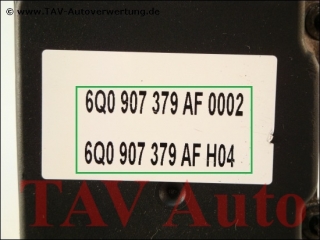 ABS Hydraulic unit VW 6Q0-614-117-S 6Q0-907-379-AF 0002 H04 Bosch 0-265-231-712 0-265-800-511