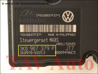 ABS/MABS Hydraulic unit VW 1K0-614-117-H 1K0-907-379-P Ate 10020700544 10097003153