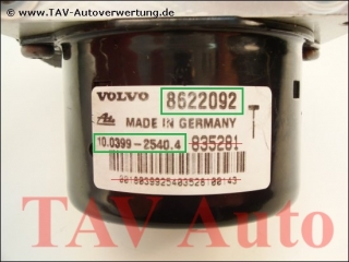 ABS/TRACS Hydraulikblock Volvo 8622092 T 8622093 Ate 10.0399-2540.4 10.0949-0424.3