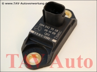 Acceleration sensor Mercedes A 004-542-35-18 Temic 06-W-09 Q01