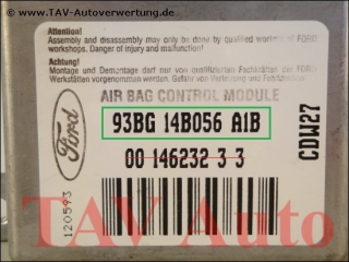 Air Bag control module 93BG14B056A1B CDW27 6970338 Ford Mondeo