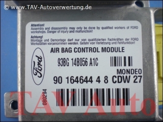 Air Bag control module 93BG14B056A1C CDW27 7060499 Ford Mondeo