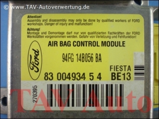 Air Bag control module 94FG14B056BA BE13 94FG14K152BA Ford Fiesta Courier