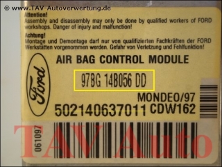 Air Bag control module 97BG14B056DD CDW162 97BG14K152DD Ford Mondeo 97