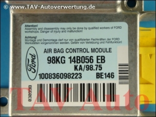 Air Bag control module 98KG14B056EB BE146 98KG14K152EB Ford KA 98.75