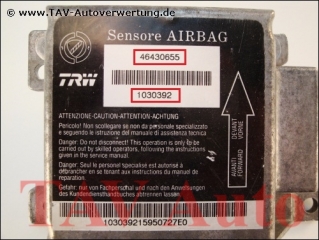 Air Bag control unit Fiat Punto 46430655 TRW 1030392