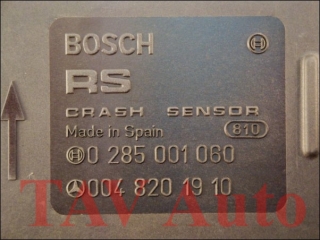 Air Bag unit Mercedes A 004-820-19-10 Bosch 0-285-001-060 RS Crash sensor