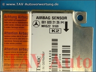 Air Bag unit Sensor Mercedes A 001-820-21-26 [04] Temic MRSZ2-9169 K2