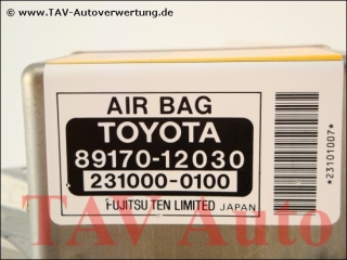 Air bag Sensor Toyota 8917012030 Fujitsu 2310000100 Corolla (E10)