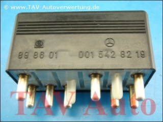 Auxiliary fan relay Mercedes-Benz A 001-542-82-19 $ 89-86-01 12V 40A