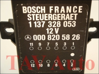 Belt feeder control unit Bosch 1-137-328-053 A 000-820-58-26 Mercedes Coupe C124 C126