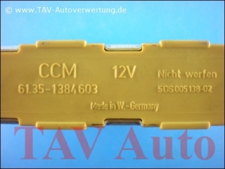 Check-Control Module CCM BMW 61351384603 Hella 5DS-005-138-02