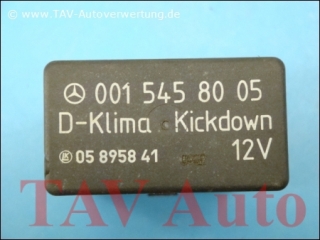 Steuergeraet D-Klima + Kickdown Mercedes-Benz A 0015458005 LK 05895841