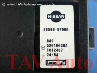 Steuergeraet DWA Nissan 28596-9F900 Lucas 8AS 52010036A