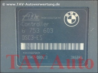 DSC/DSC3-ES Hydraulic unit BMW 34-51-6-753-598 6-753-603 Ate 10020402994 10094708063