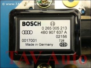 ESP Combi sensor Audi VW 4B0-907-637-A Bosch 0-265-005-213