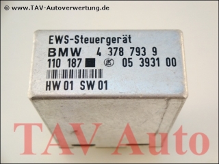 EWS Control unit BMW 4-378-793-9 LK 05-3931-00 110-187 HW01-SW01