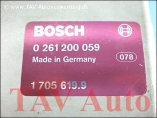 Engine control unit BMW 1-705-619.9 Bosch 0-261-200-059