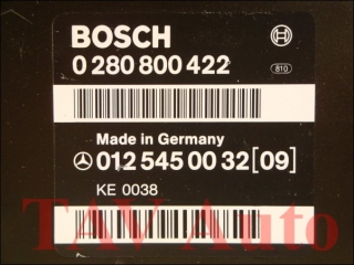 Engine control unit Bosch 0-280-800-422 A 012-545-00-32-09 KE-0038 Mercedes W124 300 CE-24 E-24 TE-24