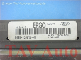 Engine control unit Ford 96BB12A650HB ERGO MLP417 EECV