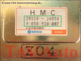 Engine control unit HMC 3911024550 Kefico 9-050-930-007 FE0M1 Hyundai Pony Excel 2
