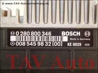 Engine control unit Mercedes A 008-545-98-32 [00] Bosch 0-280-800-346 KE-0029
