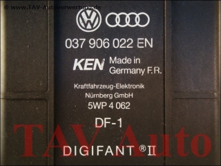 Engine control unit 037-906-022-EN KEN 5WP-4-062 VW Golf I Cabrio 1.8L 2H