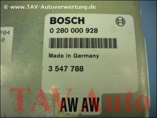 Engine control unit Volvo 3-547-788 P04 Bosch 0-280-000-928 AW AW 28RT8145