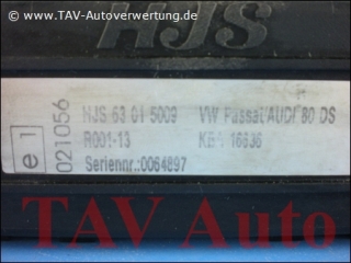 HJS Steuergeraet 63015009 VW Passat Audi 80 DS R001-13 KBA 16636 63015009