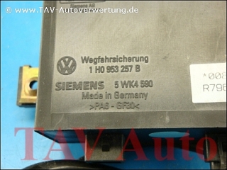 Immobilizer control unit VW 1H0-953-257-B 1H0-953-254-B Siemens 5WK4-590 5WK4-671