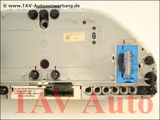 Instrument cluster 9-2203-007-98-E BMW 5 E34 520i M20 automatic