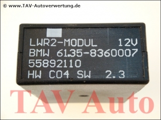 LWR2-Modul BMW 61.35-8360007 55892110 HWC04 SW2.3 Xenon Leuchtweitenregulierung
